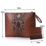 Mintlis women, Clutch snake, 6 colors includes wallet