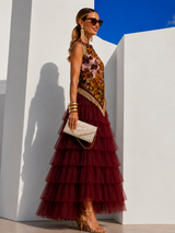 Bolso Optimo, clutch con cadena 7 colores