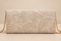 Bolso Optimo, clutch con cadena 7 colores