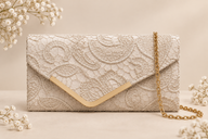 Bolso Optimo, clutch con cadena 7 colores