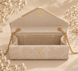 Bolso Optimo, clutch con cadena 7 colores