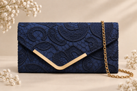 Bolso Optimo, clutch con cadena 7 colores