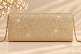 Bolso Optimo, clutch con cadena 7 colores