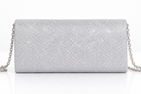 Bolso Optimo, clutch con cadena 7 colores