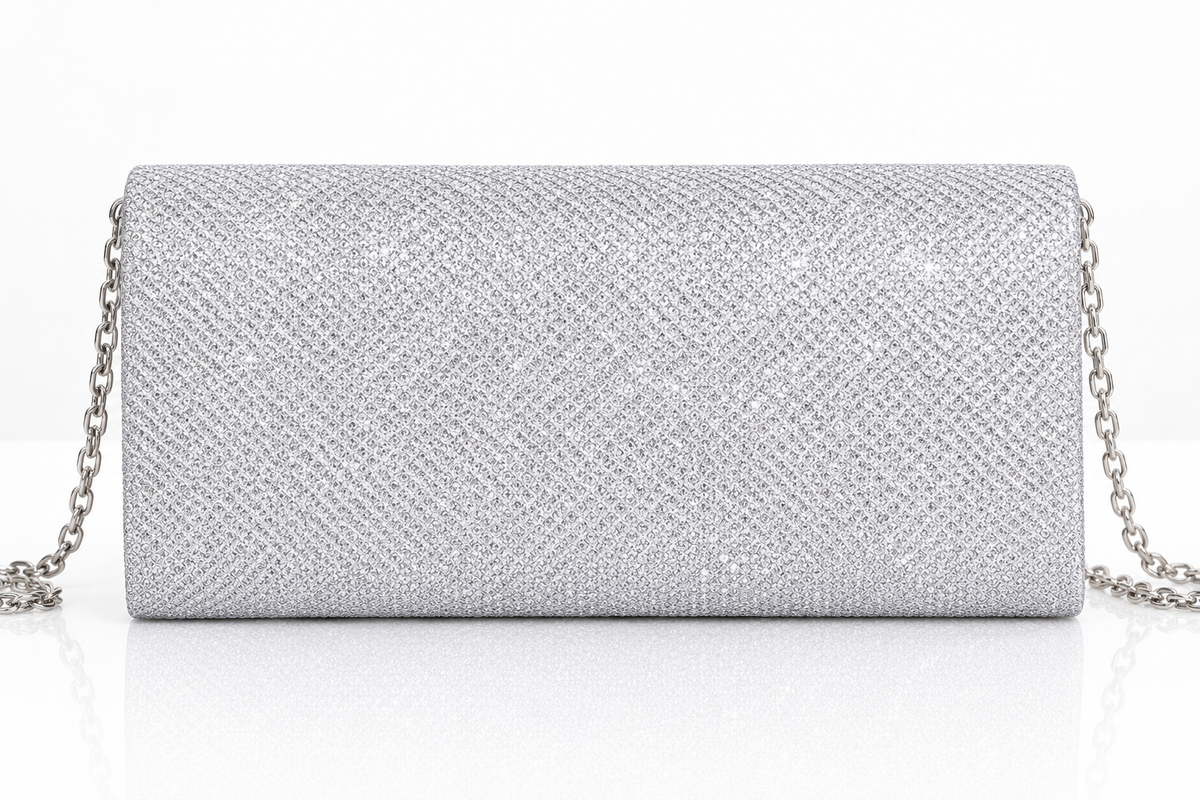 Bolso Optimo, clutch con cadena 7 colores