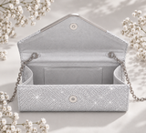 Bolso Optimo, clutch con cadena 7 colores