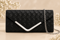 Bolso Optimo, clutch con cadena 7 colores