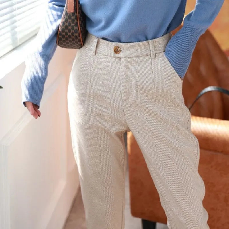 OFFICE wool pants, 5 colors, 6 sizes