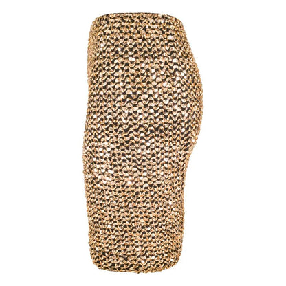 Mosaic sequin skirt, 3 colors, one size