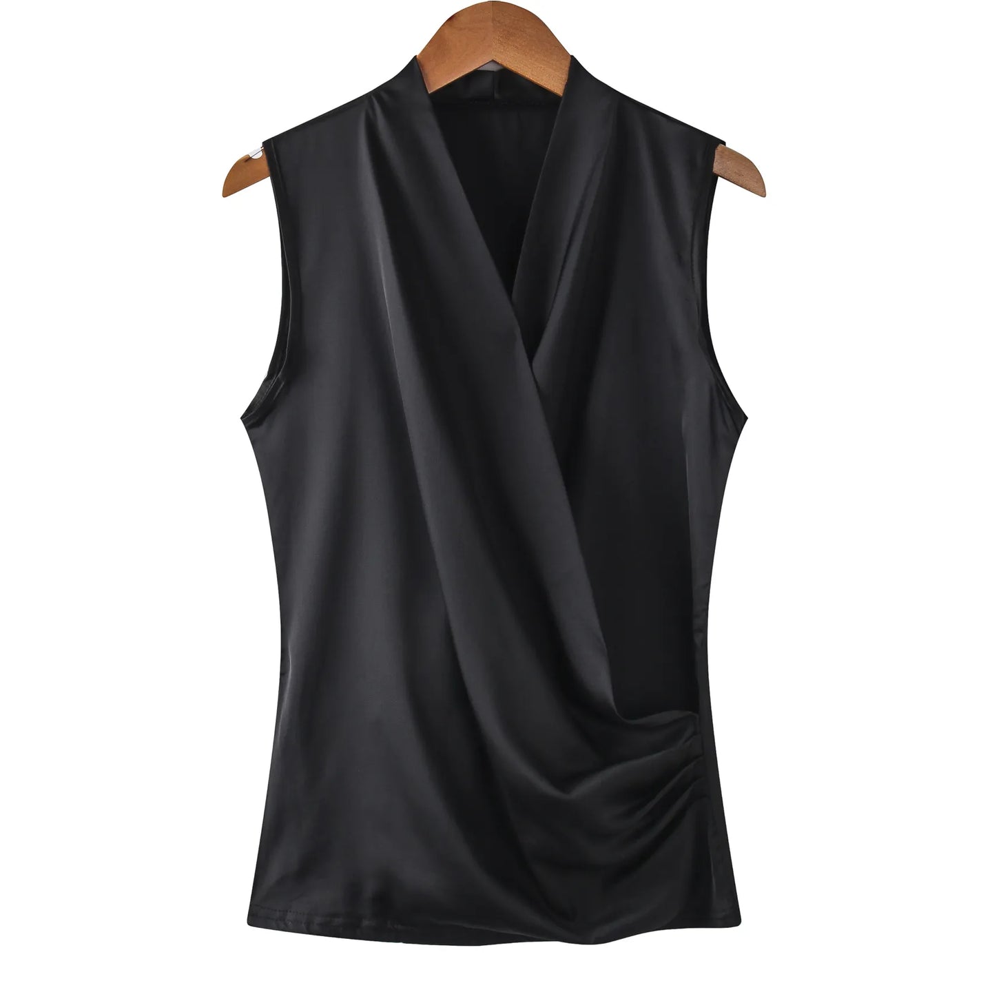 Blouse en satin marquise, 7 couleurs, 7 tailles (C'EST UNE PETITE TAILLE)