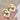 Pendientes Doble Rombo Negros y Blancos