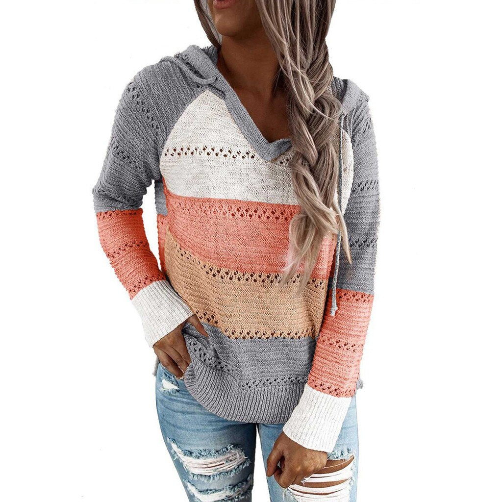 Mintlis Women's knitted cardigan sweater, 2 colors, 6 sizes