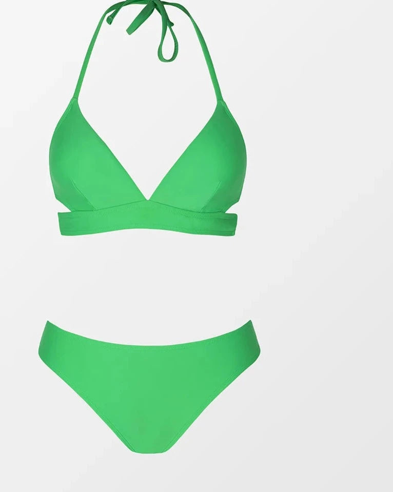 Bikino Carlota verde, 5 talas