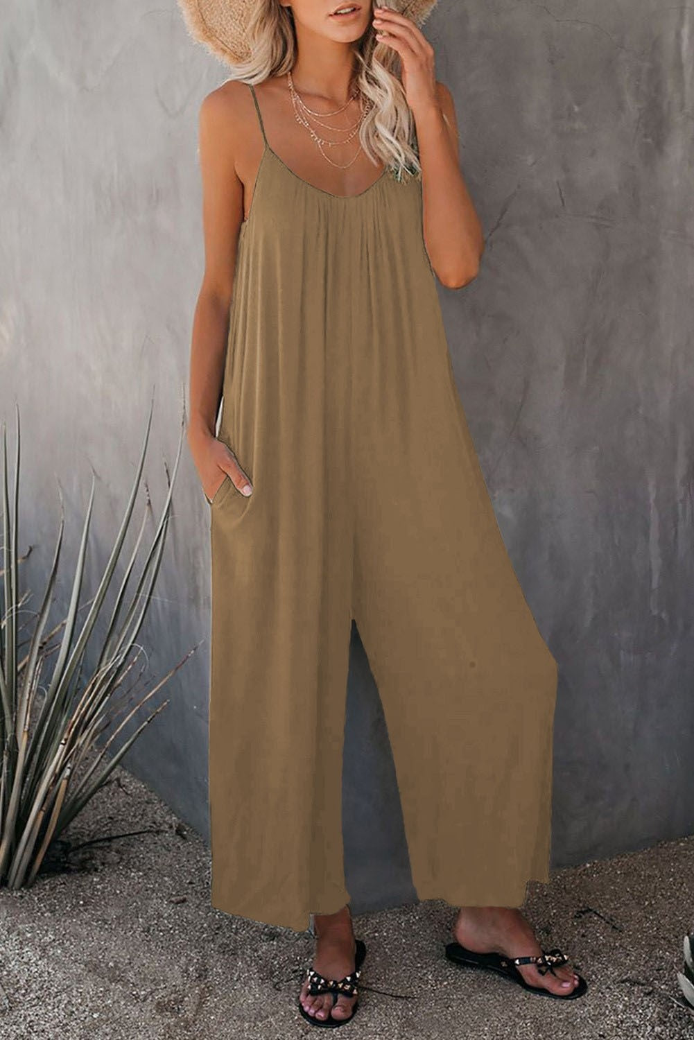 Viscose Juliet jumpsuit, 7 colors, 6 BIG SIZES