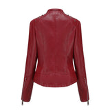 Mintis mujer polipiel chaqueta motera Sevilla, 6 colores, tallas (36-44)