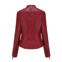 Mintis mujer polipiel chaqueta motera Sevilla, 6 colores, tallas (36-44)