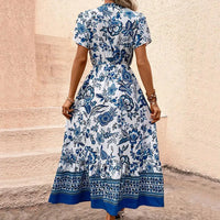 Vestido Ocean flower, 5 tallas