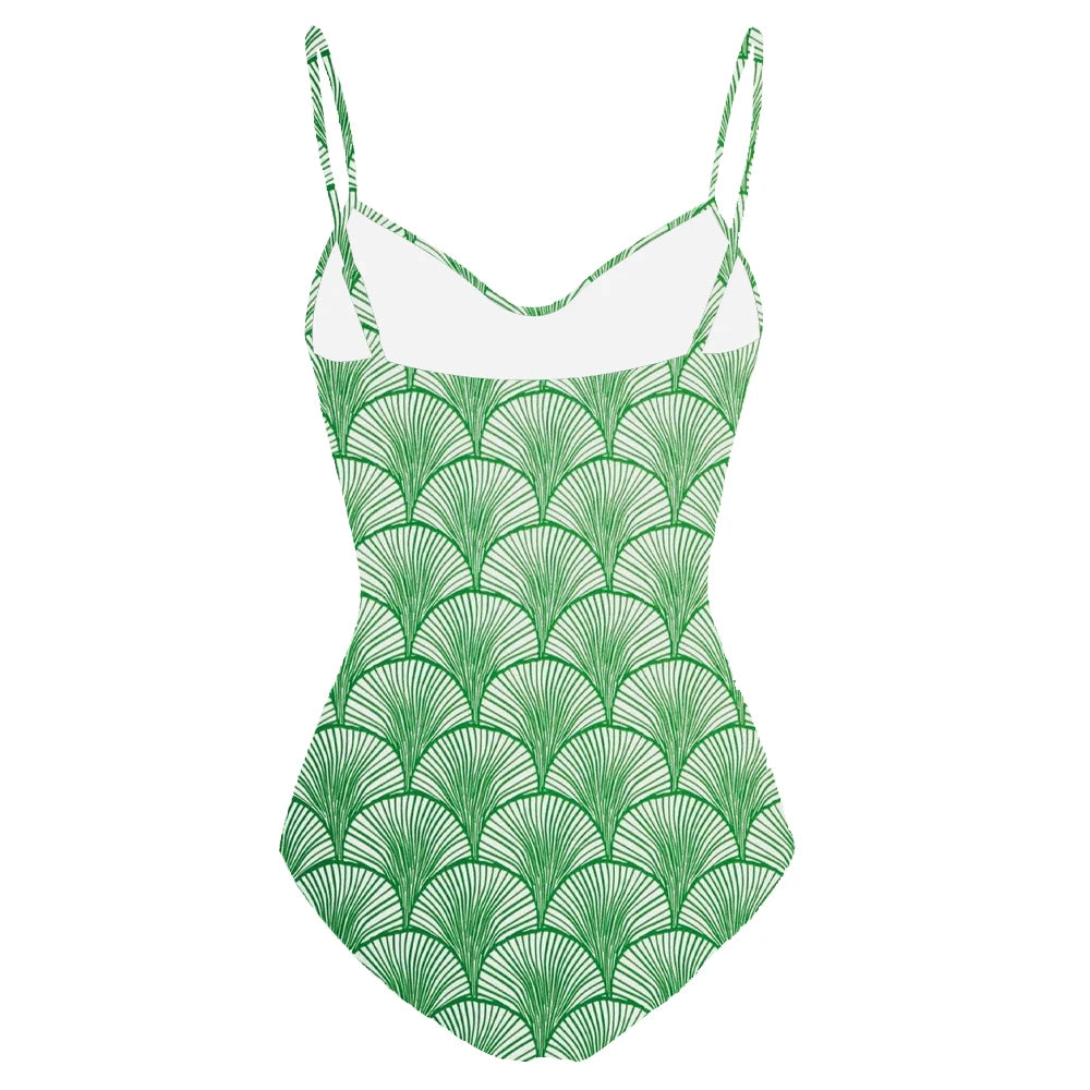 Bañador Green Flower 3 tallas