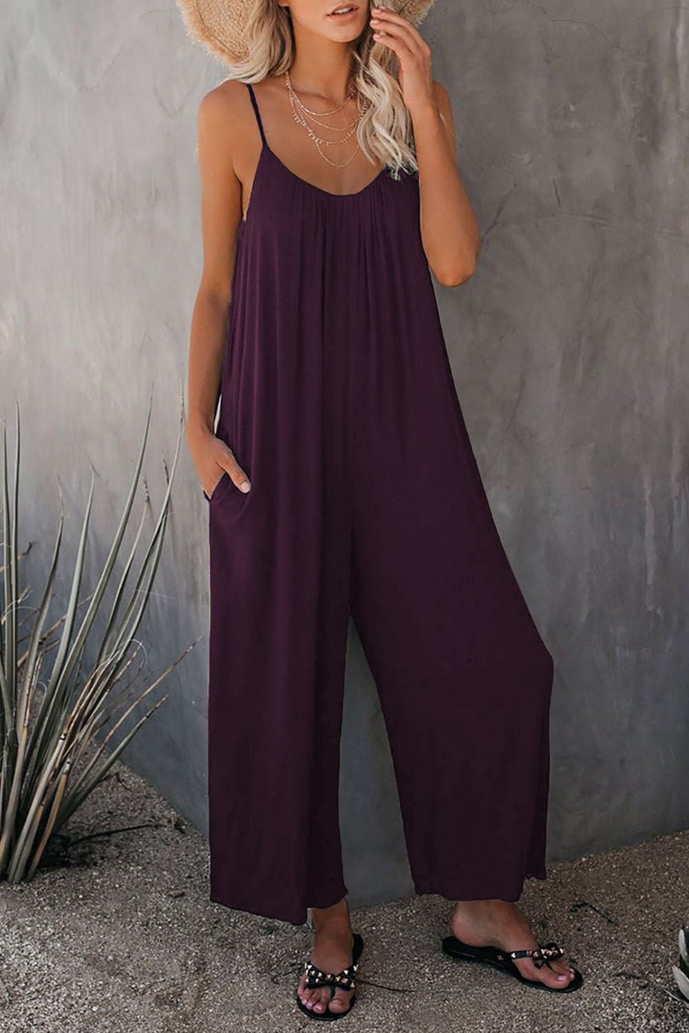 Viscose Juliet jumpsuit, 7 colors, 6 BIG SIZES