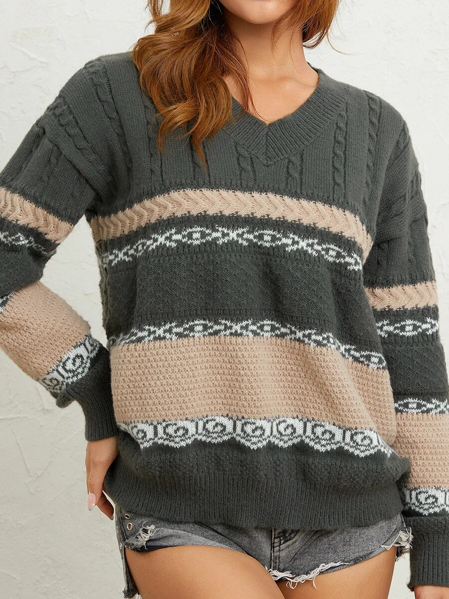 Bombai stretch knit sweater, 3 sizes