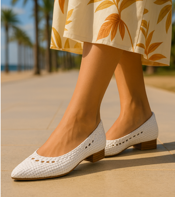 MONTANA BAILARINA SHOE WITH HEEL, 3 colors sizes (36-41). Made in Spain