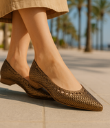 ZAPATO MONTANA BAILARINA TACÓN, 3 colores tallas (36-41). Made in Spain la