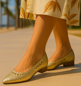 ZAPATO MONTANA BAILARINA TACÓN, 3 colores tallas (36-41). Made in Spain la