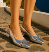 BAILARINA METALIC CUERO, 4 colores tallas (36-41). Made in Spain
