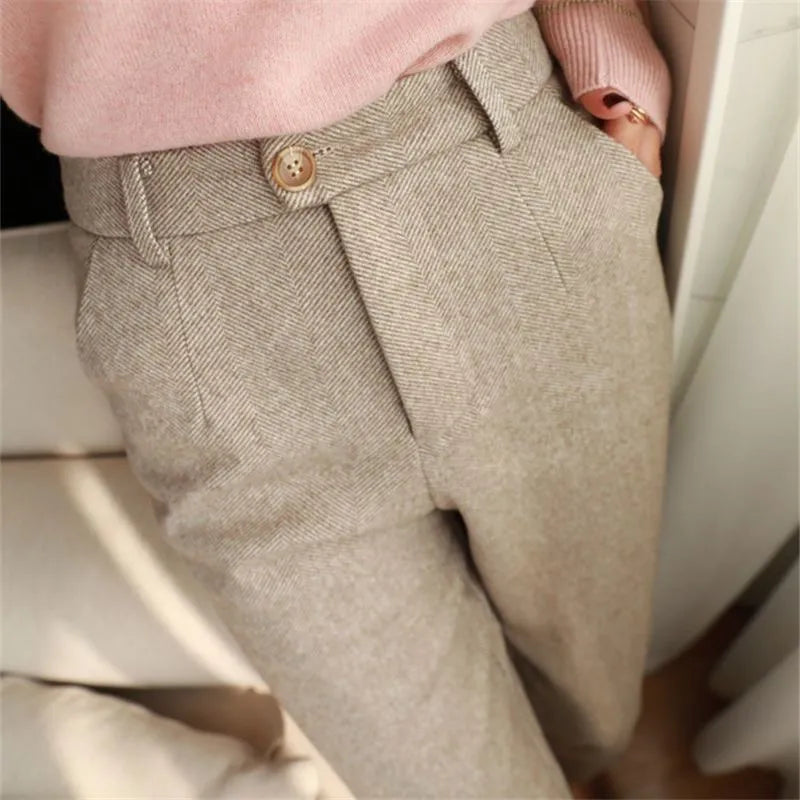 OFFICE wool pants, 5 colors, 6 sizes