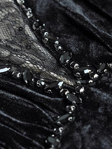 Vestido Diamante de terciopelo, 4 tallas