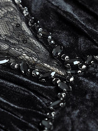 Vestido Diamante de terciopelo, 4 tallas