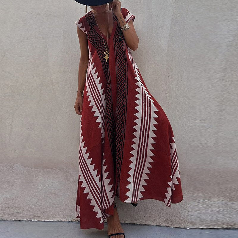 Robe Sahara coton lycra, 7 coloris, 4 tailles
