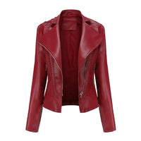 Mintis mujer polipiel chaqueta motera Sevilla, 6 colores, tallas (36-44)