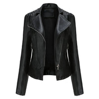 Mintis mujer polipiel chaqueta motera Sevilla, 6 colores, tallas (36-44)