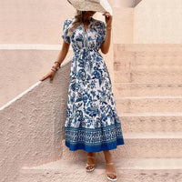 Vestido Ocean flower, 5 tallas