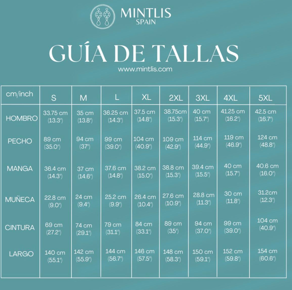 Mintlis mujer encaje, tul, bordado vestido Magnolia, tallas (S-4XL)