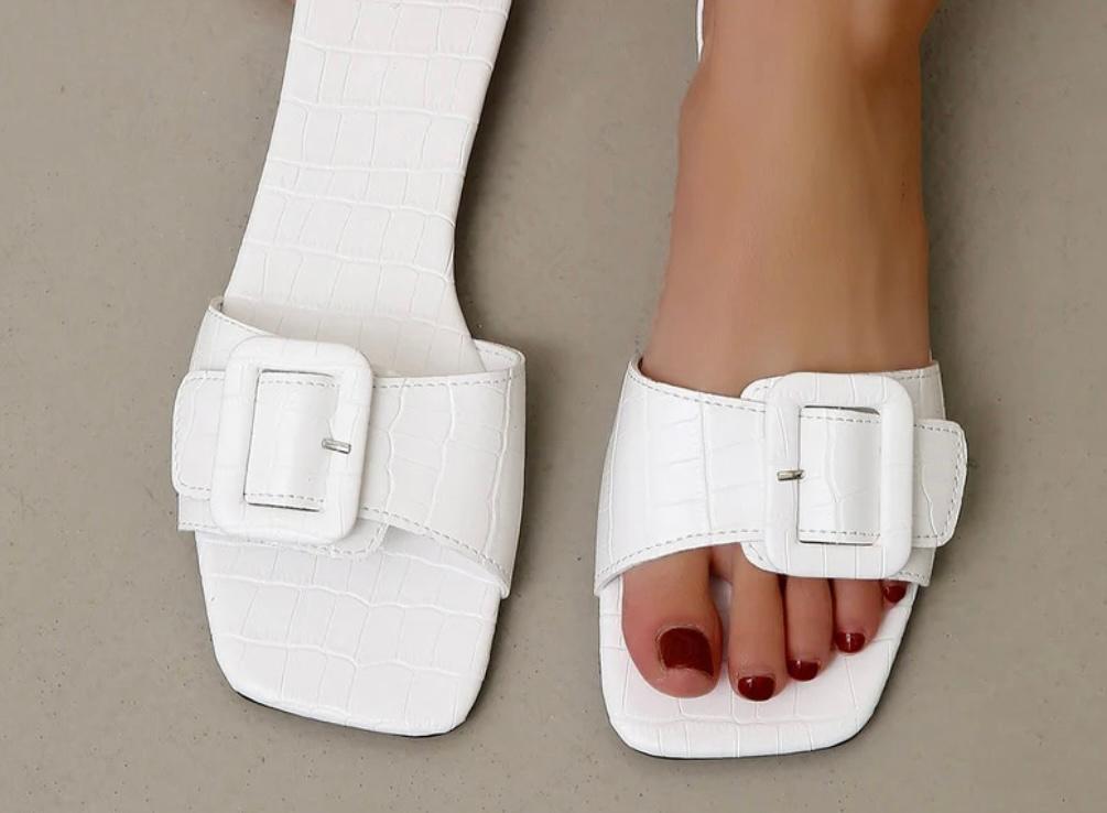 Flat Boutique sandals, 2 colors