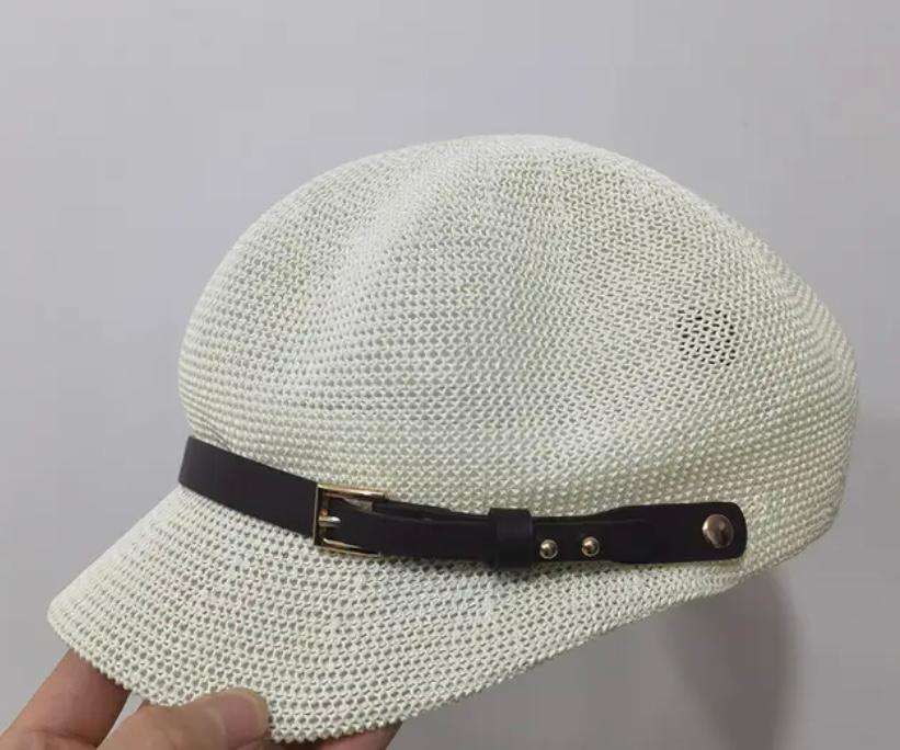 Isabella raffia cap, 4 adjustable colors