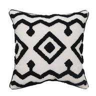 Funda de Cojin Marroqui Bordado  sin relleno Tufted Pillowcase 30x50cm/45x45cm