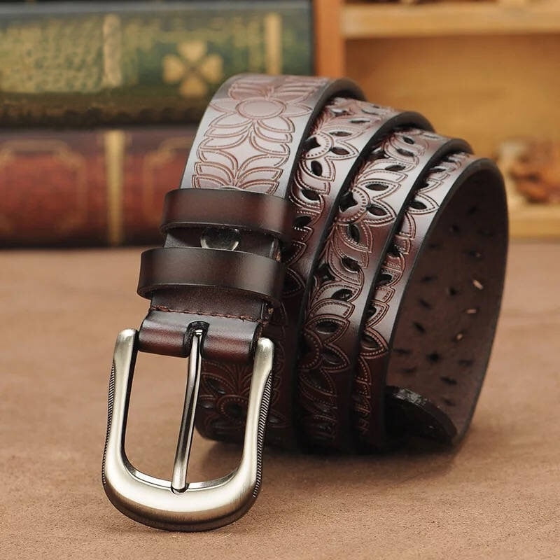 Candela leather belt, 4 colors