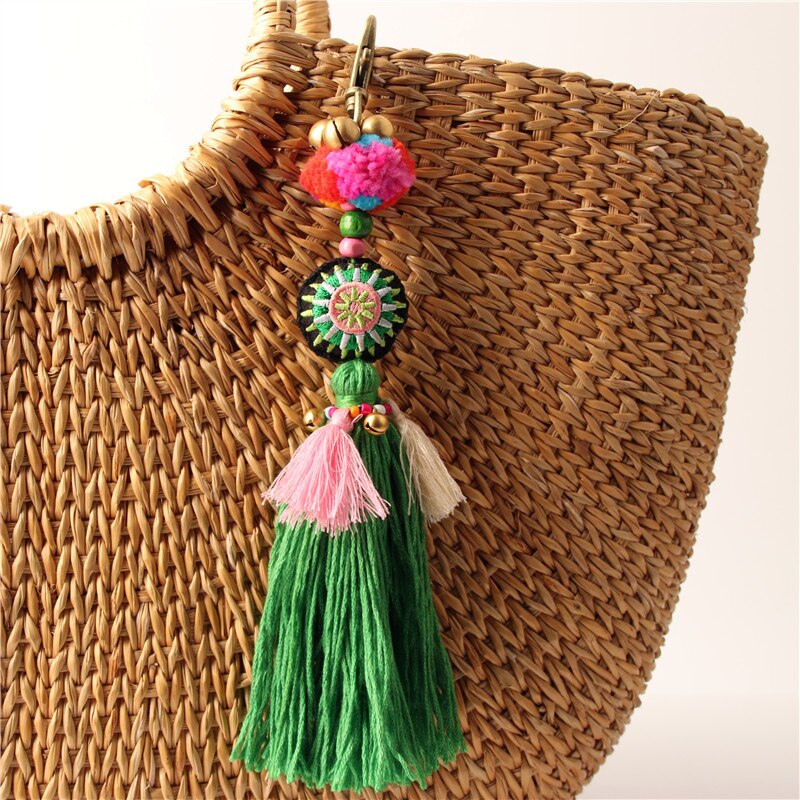 Charms Keychains Pon-Pon to decorate the bag