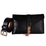 Gabriela leather purse belt, 2 colors