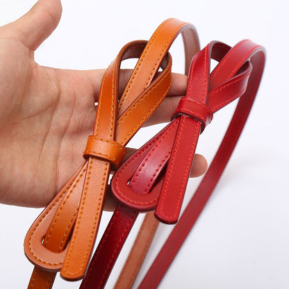 Ceinture en cuir Alice, 5 couleurs