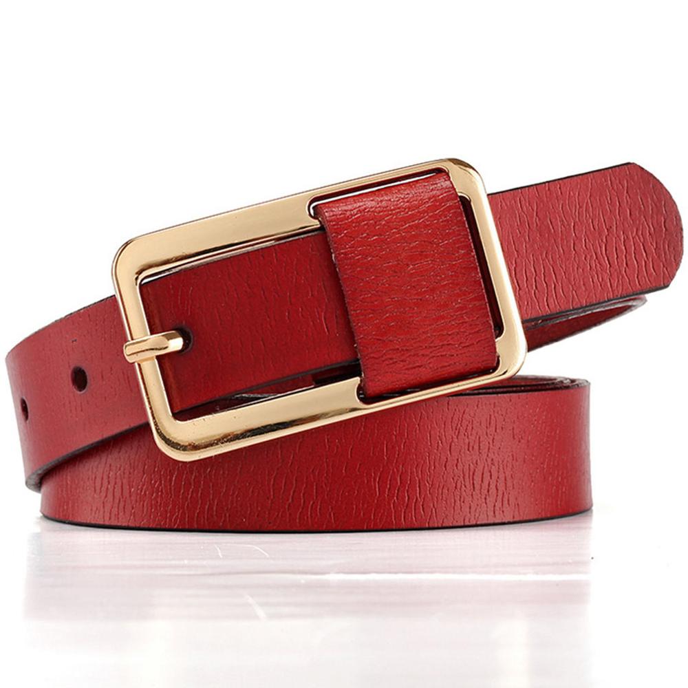 Ceinture Natalia avec boucle dorée, 8 couleurs