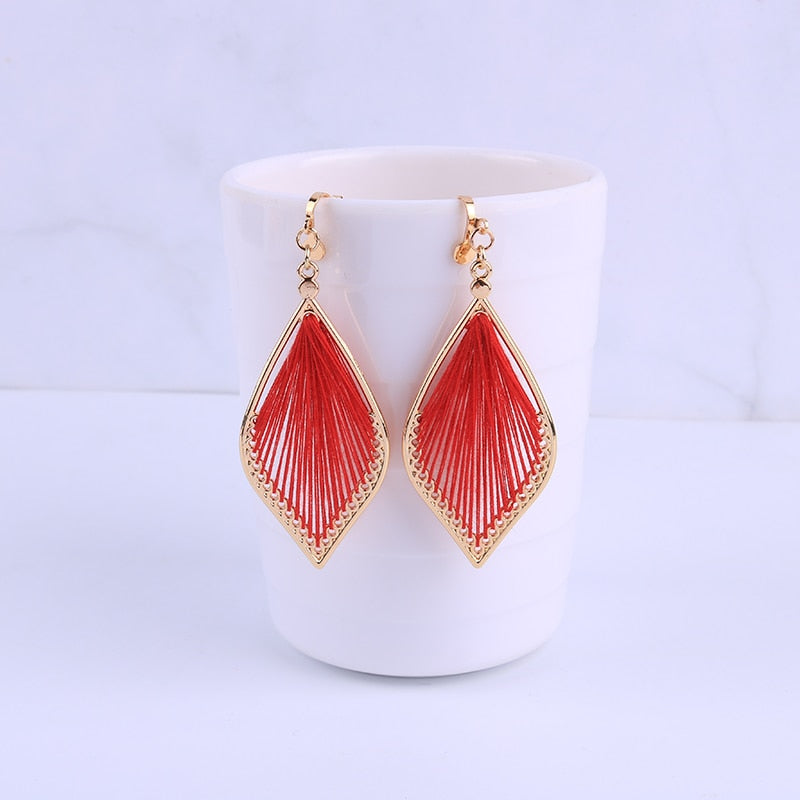 Leaf Clip-on Earrings without hole, 7 colors