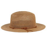 Adjustable Natalie hat with leather ribbon, 3 colors