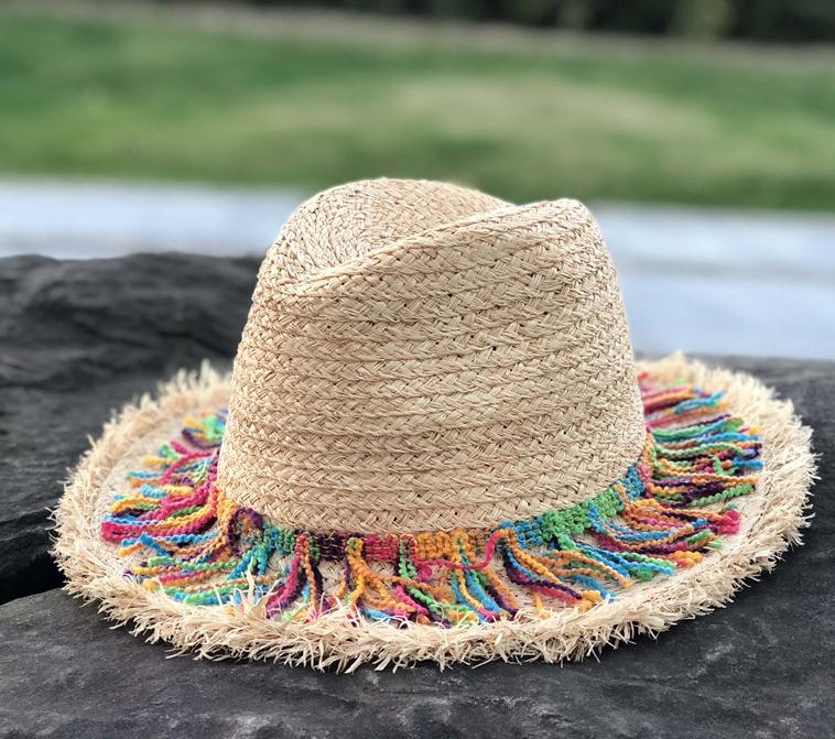 Wonder raffia hat