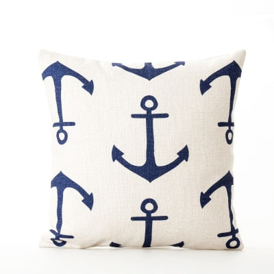 Mariners Atlantico linen cushion cover, various models, various sizes