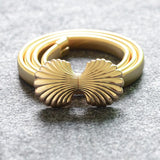 Conchas elastic golden belt, various models