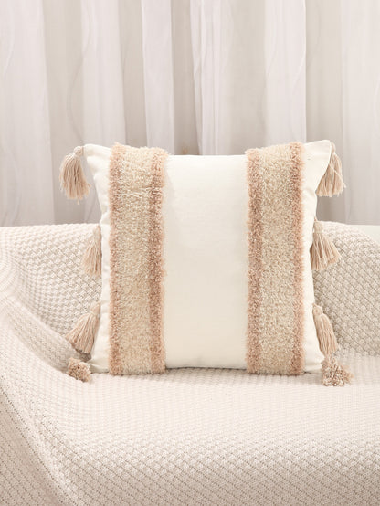 Housse de coussin sans garnissage Gonzalo lin brodé et velours, 45*45cm, 30*50cm, divers modèles